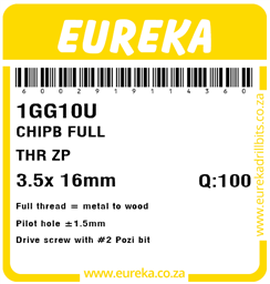 1GG10 - Chipboard Screw -1GG10_Label_T
